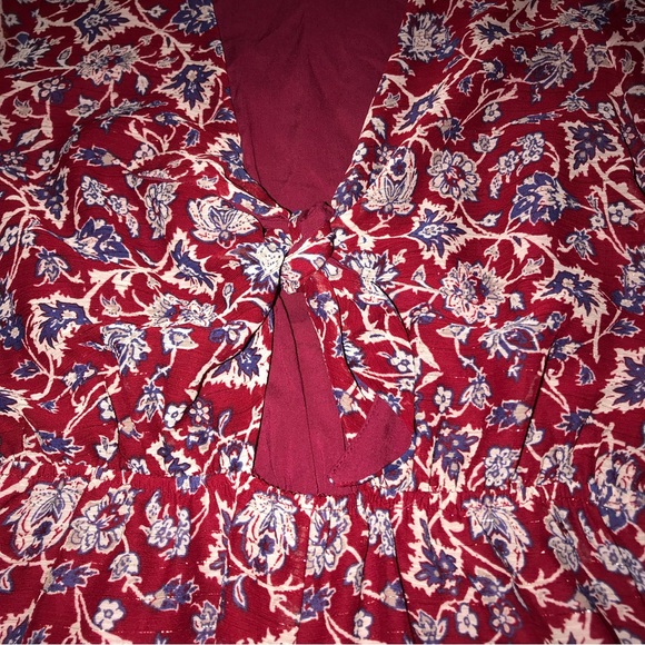 Honey Punch Women’s Long Sleeve Romper Flowing Shorts Small - Picture 6 of 9